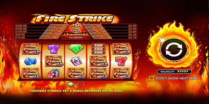 Tips Meningkatkan Peluang Free Spins Pada Slot Fire Strike